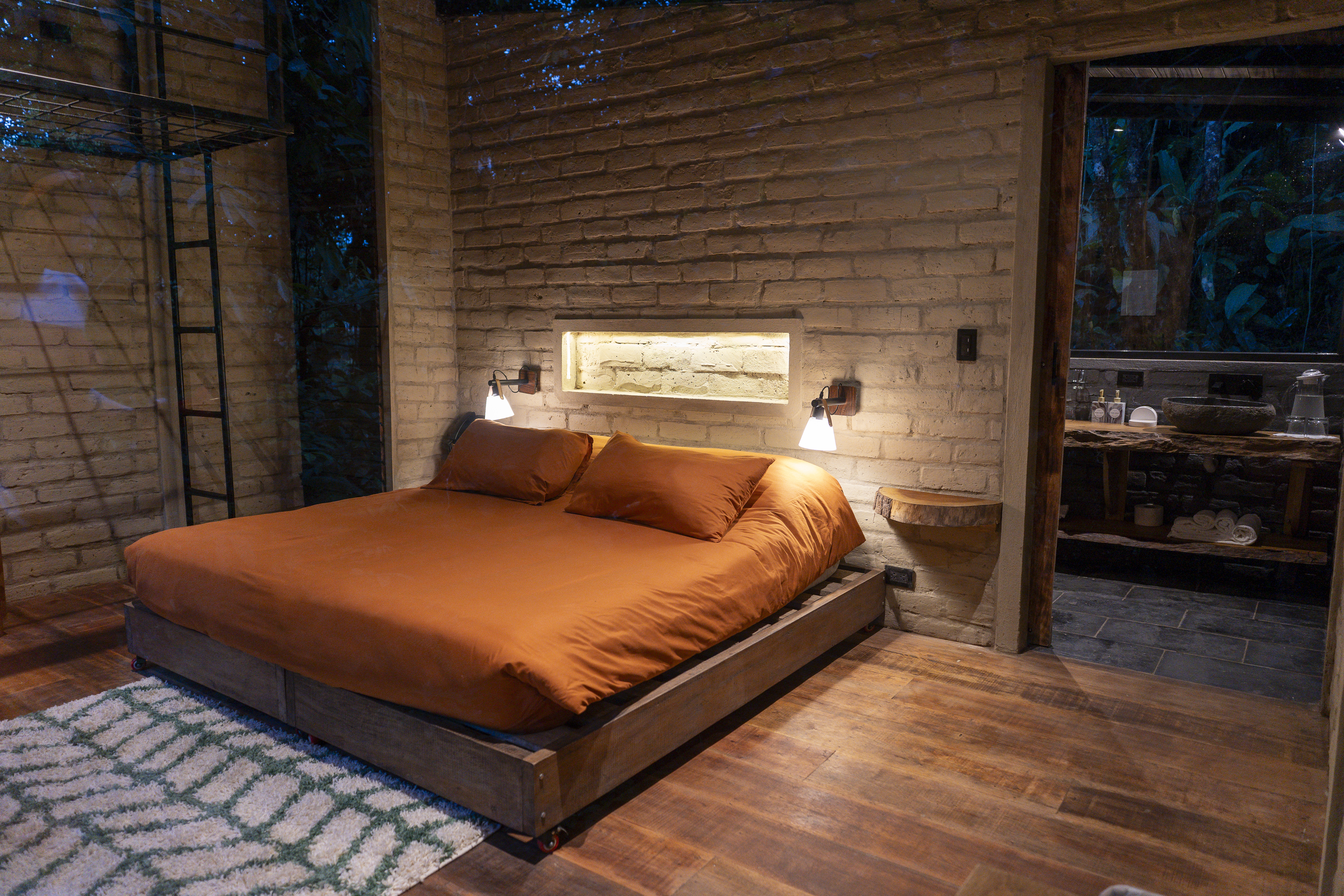 Hamadryade Lodge naturaleza bosque tropical